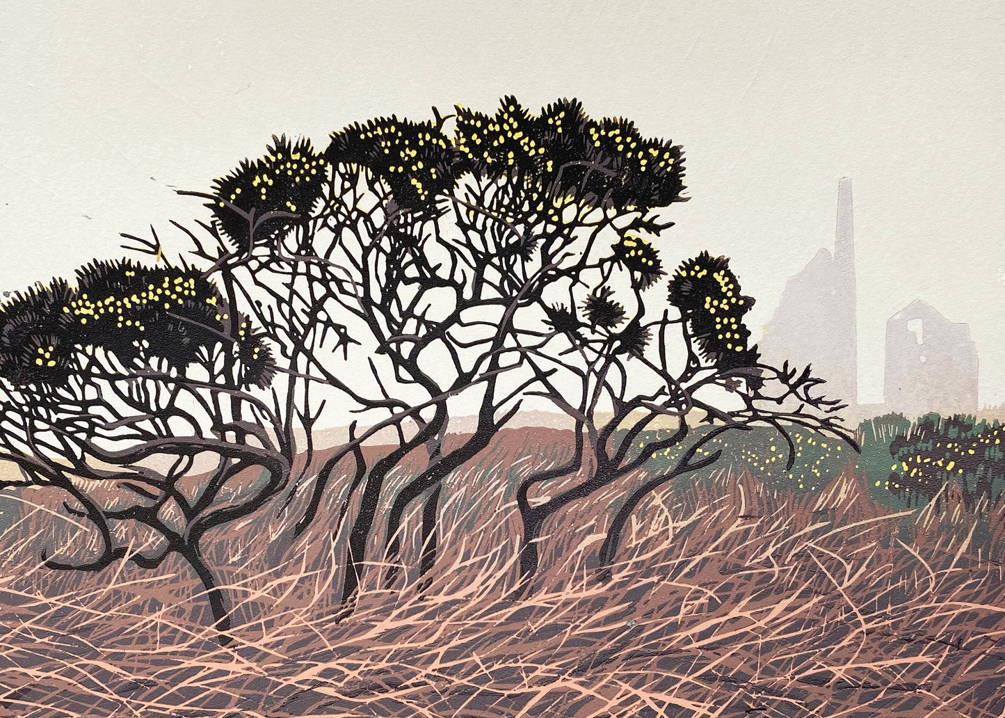 Card - Cornish Gorse