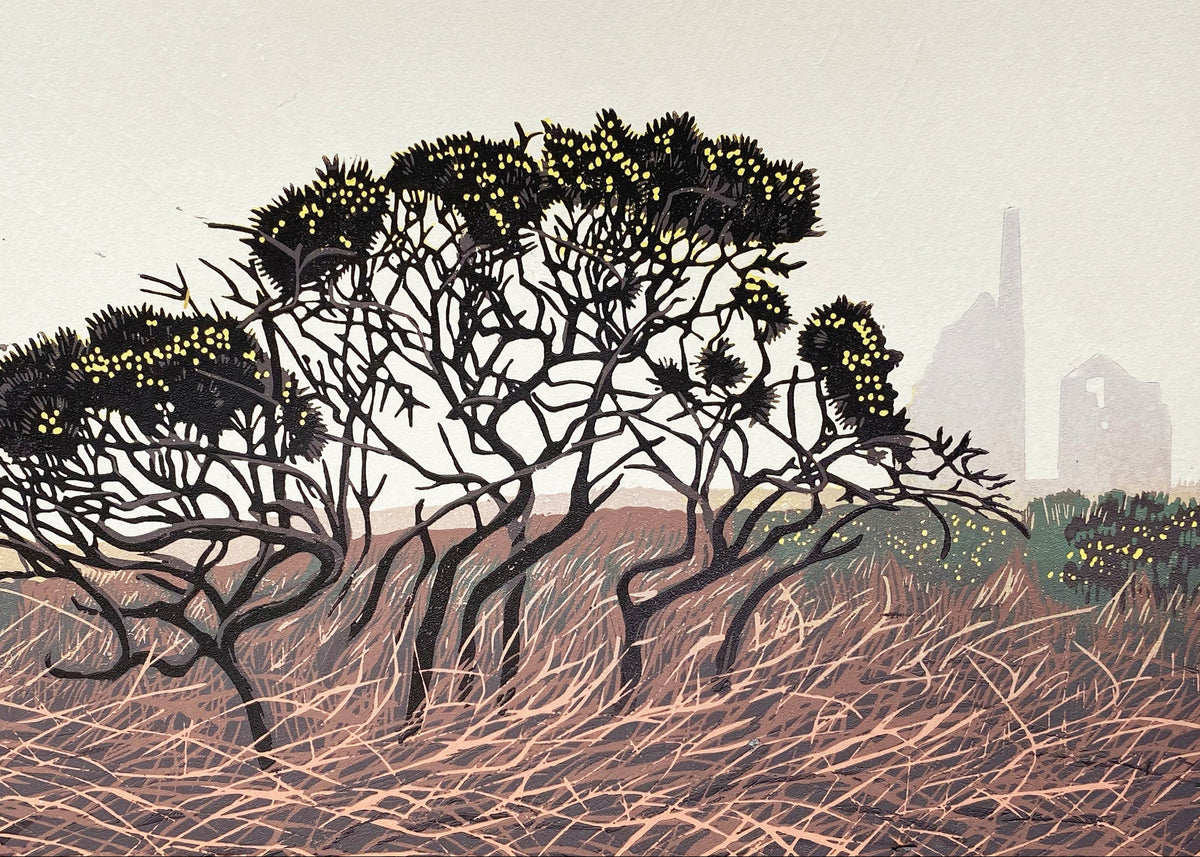 Card - Cornish Gorse